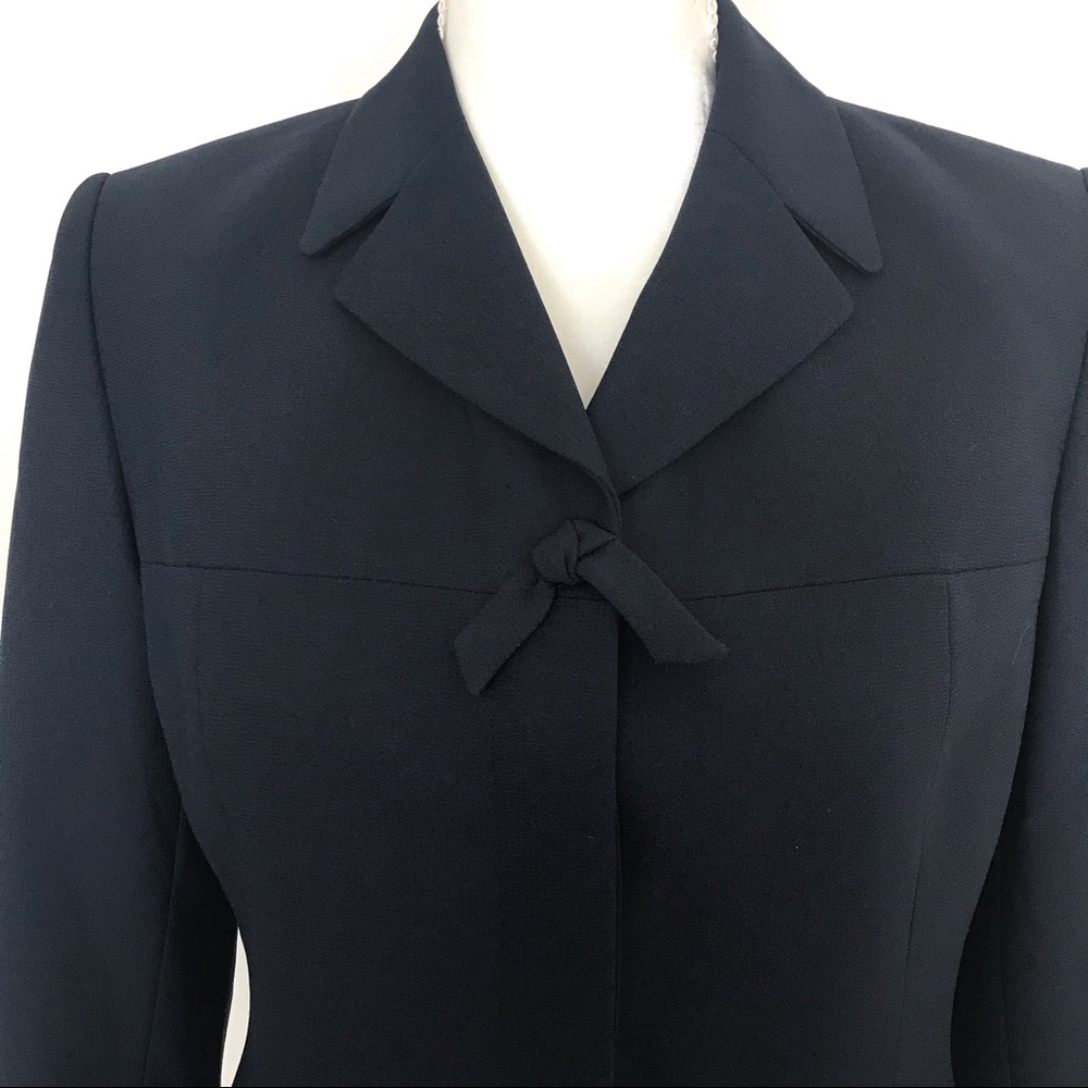 Kasper A.S.L. Petite Coat Jacket Navy Blue